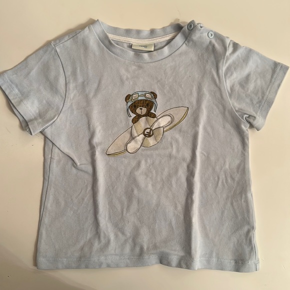 Boys Fendi Tee - 24mo - Picture 2 of 7